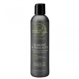 Design Essentials Natural Almond & Avocado Sulfate Free Shampoo 8oz